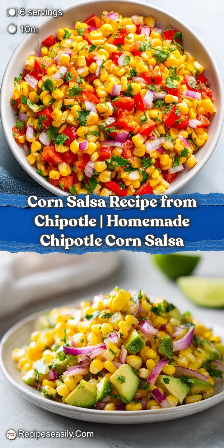 Close-up of sweet corn kernels, crunchy red peppers, and fresh green cilantro glistening.