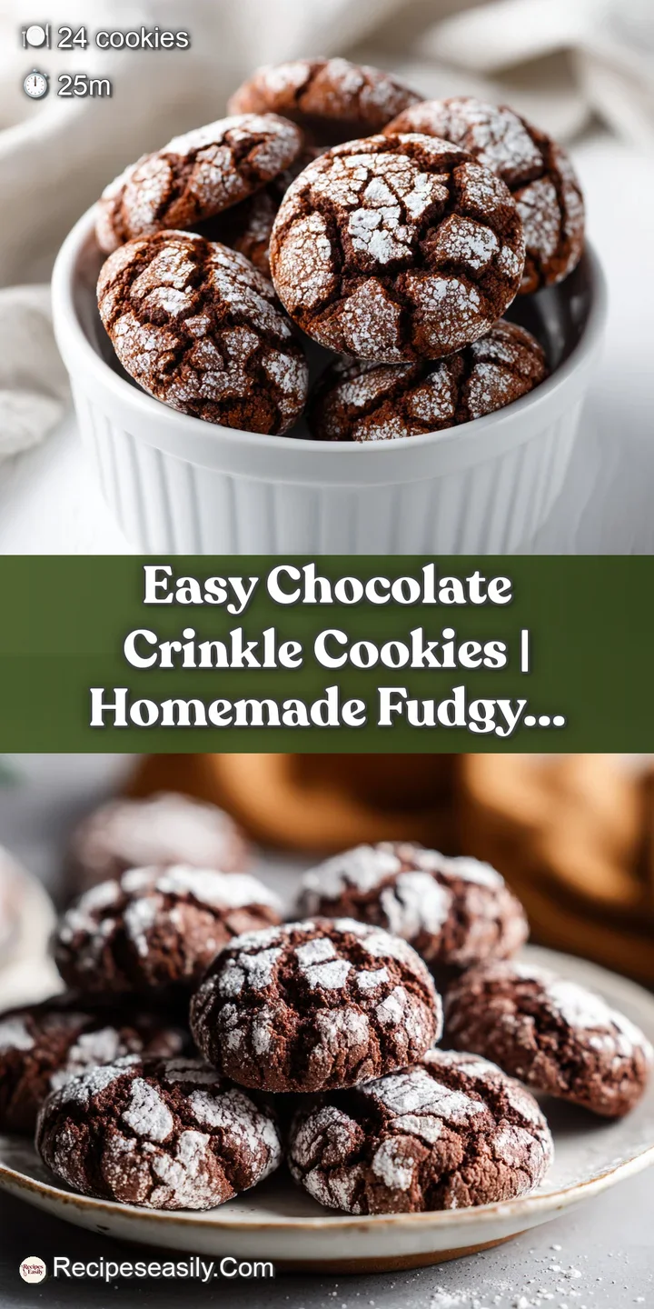 Close-up of a cracked, dark chocolate cookie with a soft, chewy interior visible.