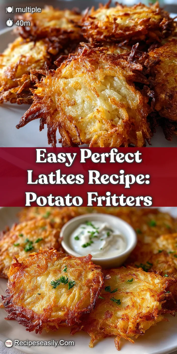 Close-up of a single, perfectly fried latke showcasing its lacy, crispy texture. A dusting of salt completes the golden hue.