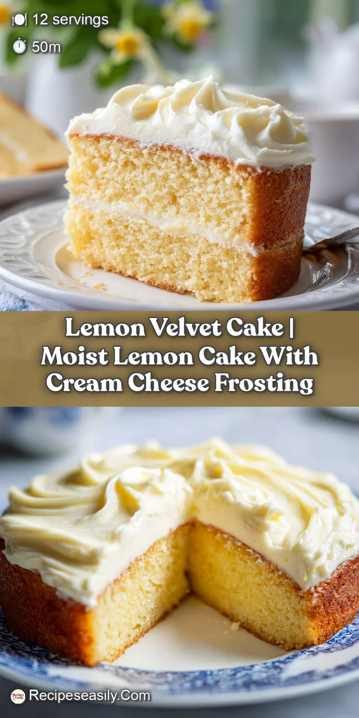Close-up of a moist, pale yellow cake crumb and thick, velvety white frosting topped with bright yellow lemon zest.