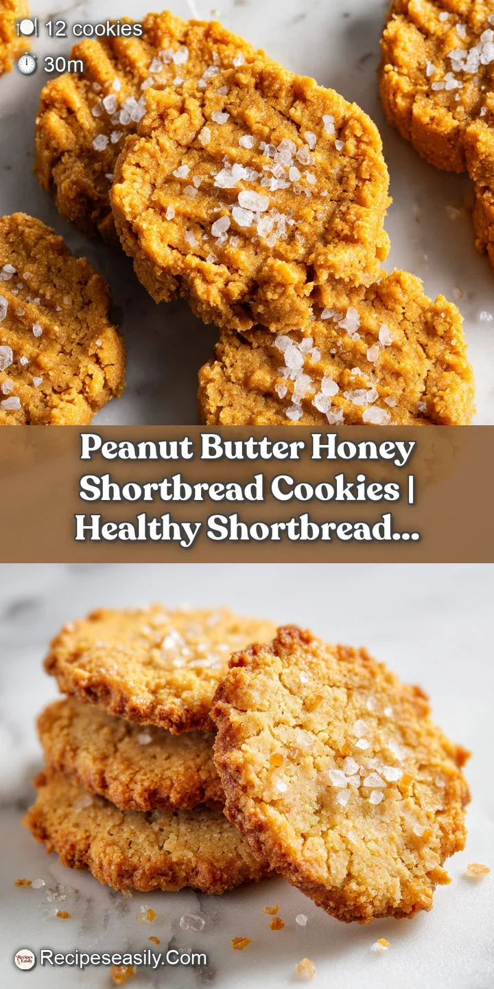 Close-up of a crumbly golden cookie showing a buttery texture and a shimmering honey glaze on its surface.