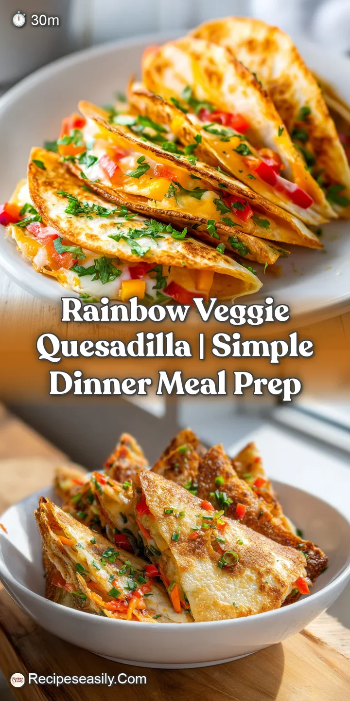 Extreme close-up of melted white cheese stretching between two toasted tortilla slices filled with corn and peppers.