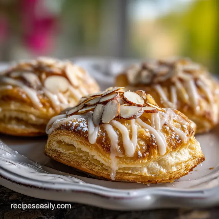 Almond Mascarpone Danish Pastries with Silky Center