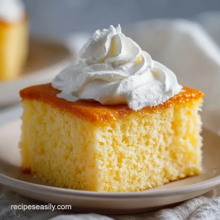 Authentic Tres Leches Cake