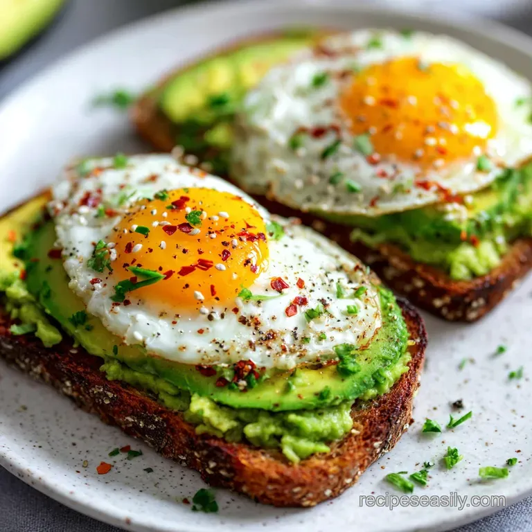 Avocado Toast with Egg