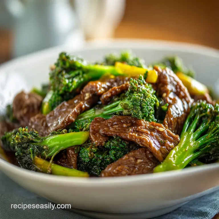 Beef and Broccoli: Tender and Velvety