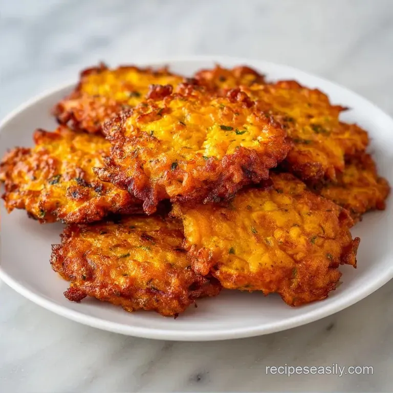 Butternut Squash Toddler Fritters: Crispy and Nutty