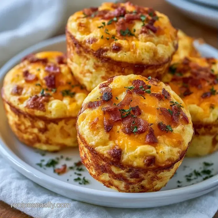 Golden-brown egg bites arranged on a grey slate board with fresh parsley and creamy sliced avocado.
