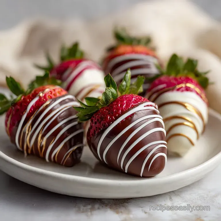 Chocolate Covered Strawberries Recipe