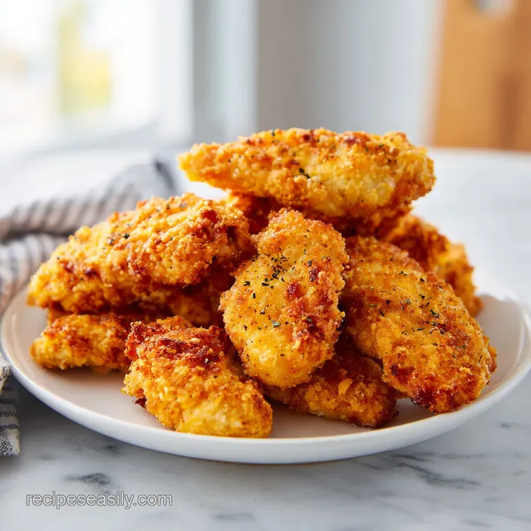 Extra Crispy Easy Air Fryer Chicken