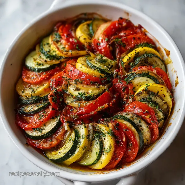 Easy Baked Ratatouille Dinner Recipe