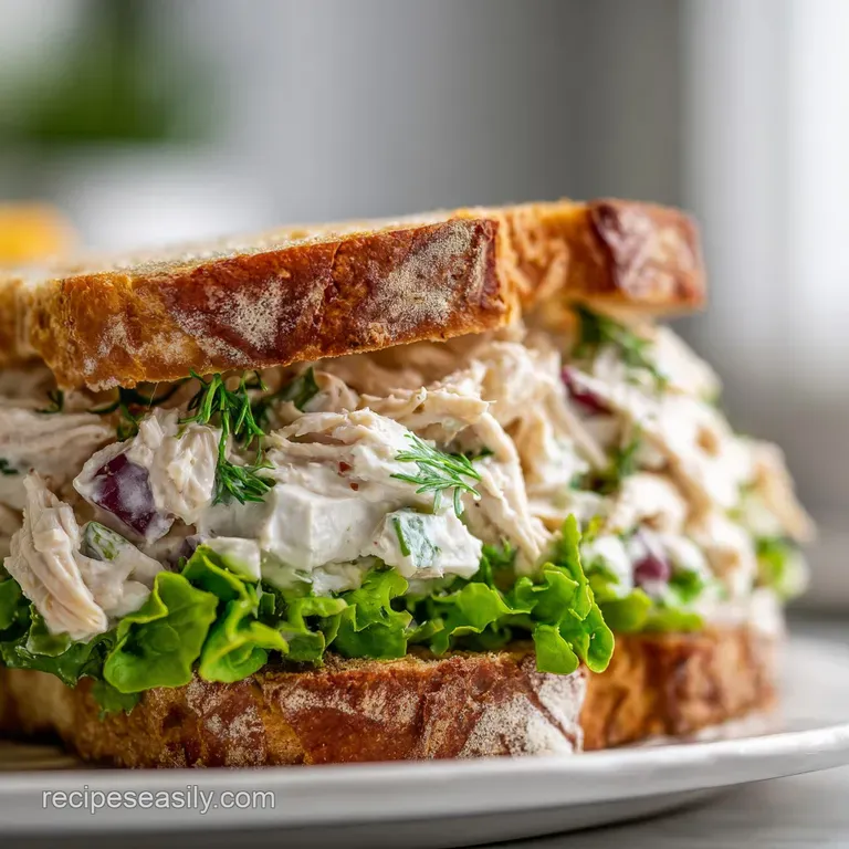 Easy Chicken Salad Recipe for Sandwiches
