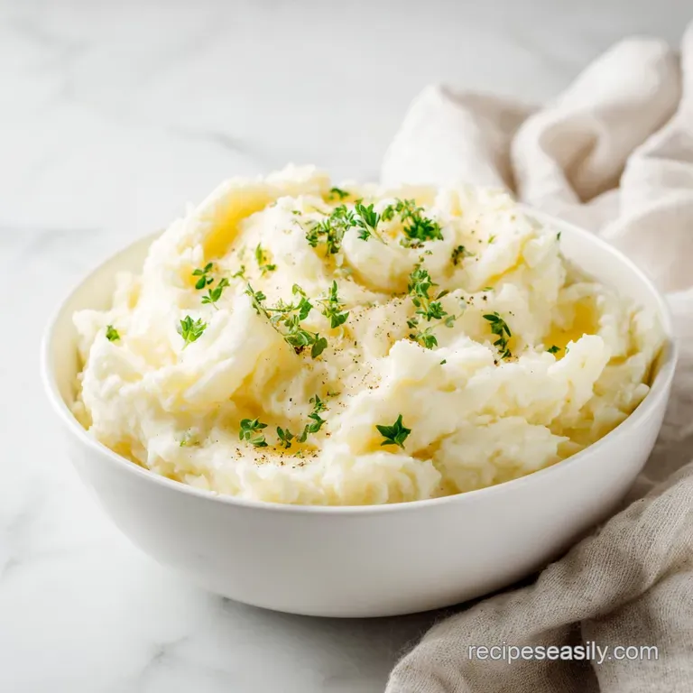 Easy Classic Mashed Potatoes Recipe