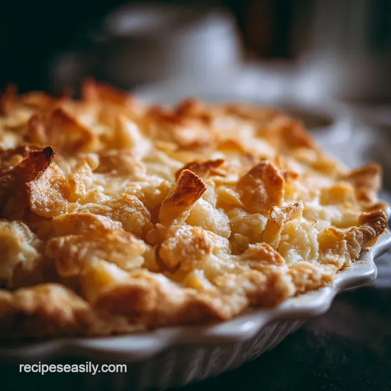 Easy Pie Crust: Buttery and Flaky