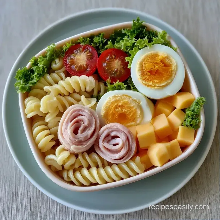 A neat bento box with colorful sections of red berries, orange carrots, green grapes, and a small crustless sandwich.