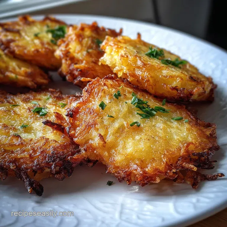 Easy Perfect Latkes Recipe: Ultra Crisp Potato Fritters