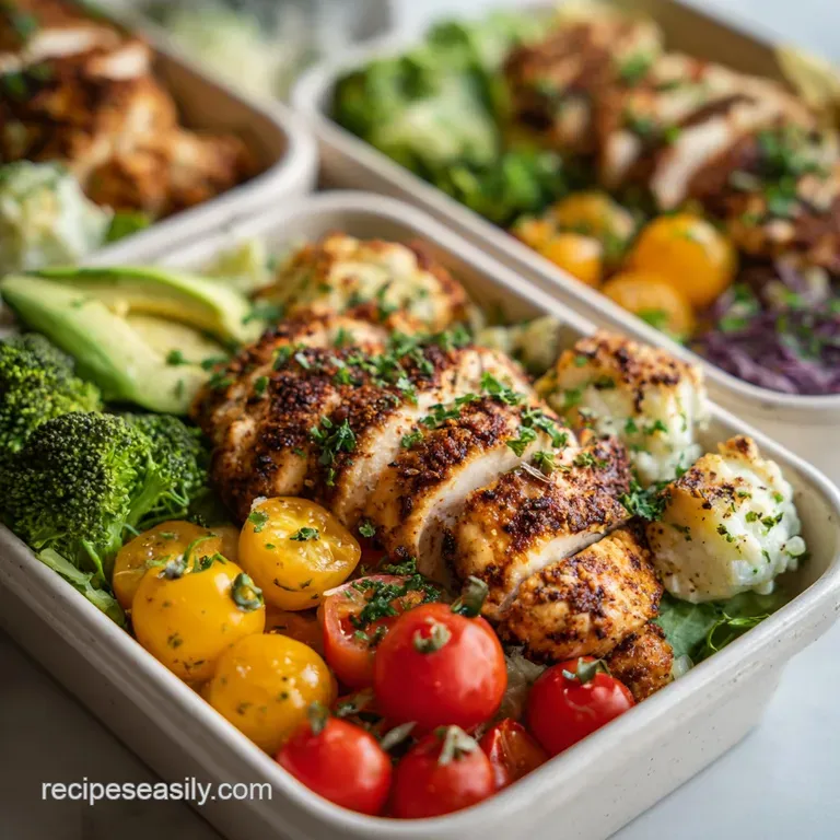 Healthy Meal Prep Chicken Bowls