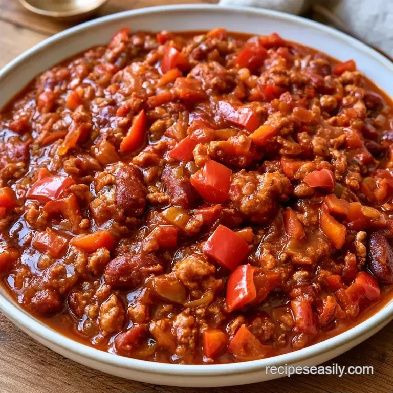Heart Healthy Slow Cooker Turkey Chili
