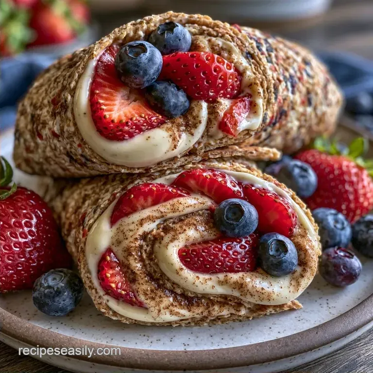 Healthy Fruit Lunch Wrap in 5 Minutes