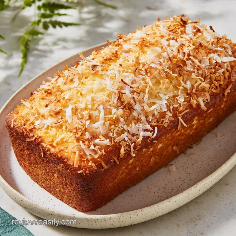 Homemade Coconut Pound Cake: Velvety and Moist