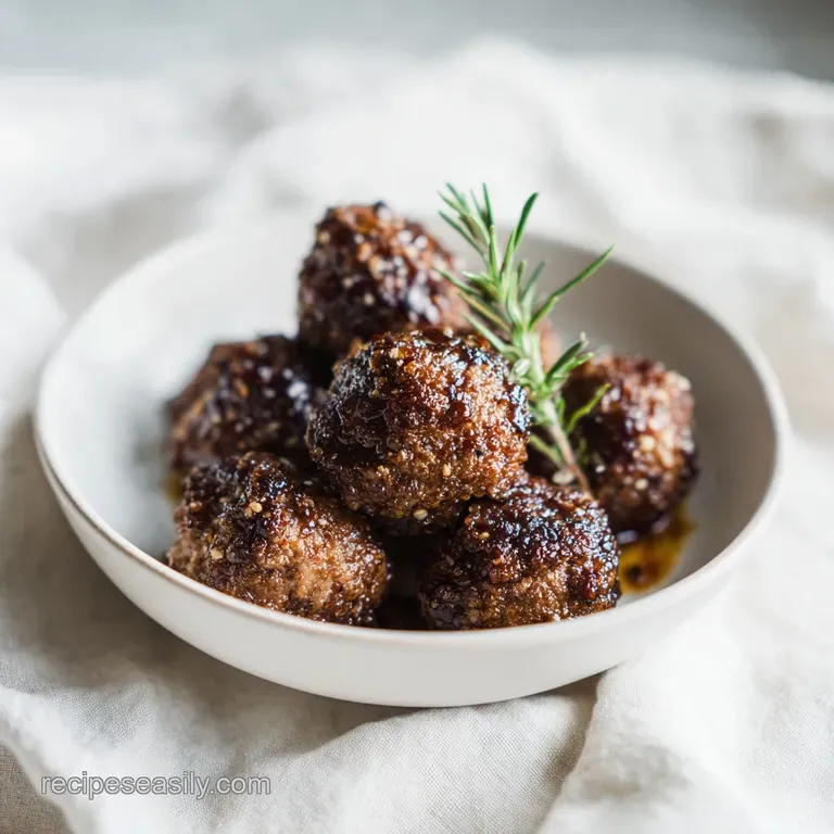 Meatballs: Juicy and Homemade