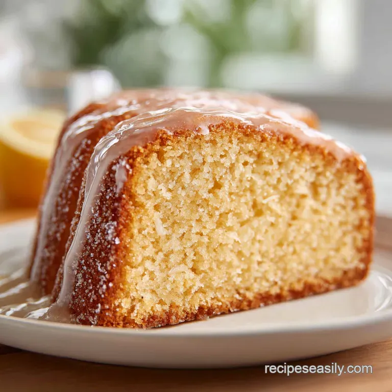 Kentucky Butter Cake: Homemade and Velvety