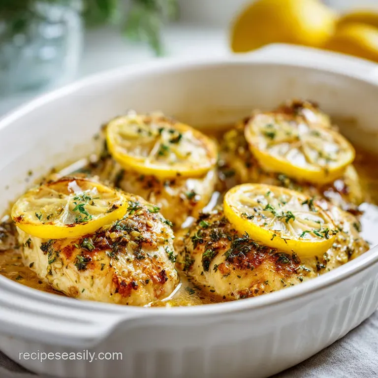 Healthy Lemon Chicken: Zesty and Herb Crusted