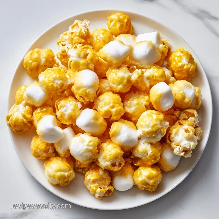 Marshmallow Popcorn Balls: Velvety and Gooey