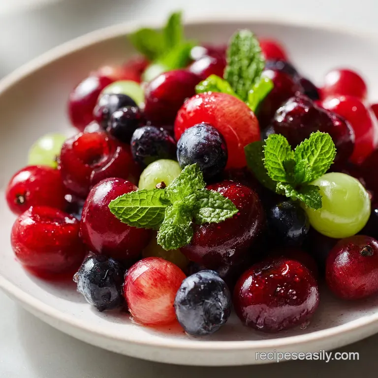 Mixed Berry Fruit Platter: Fresh and Vibrant