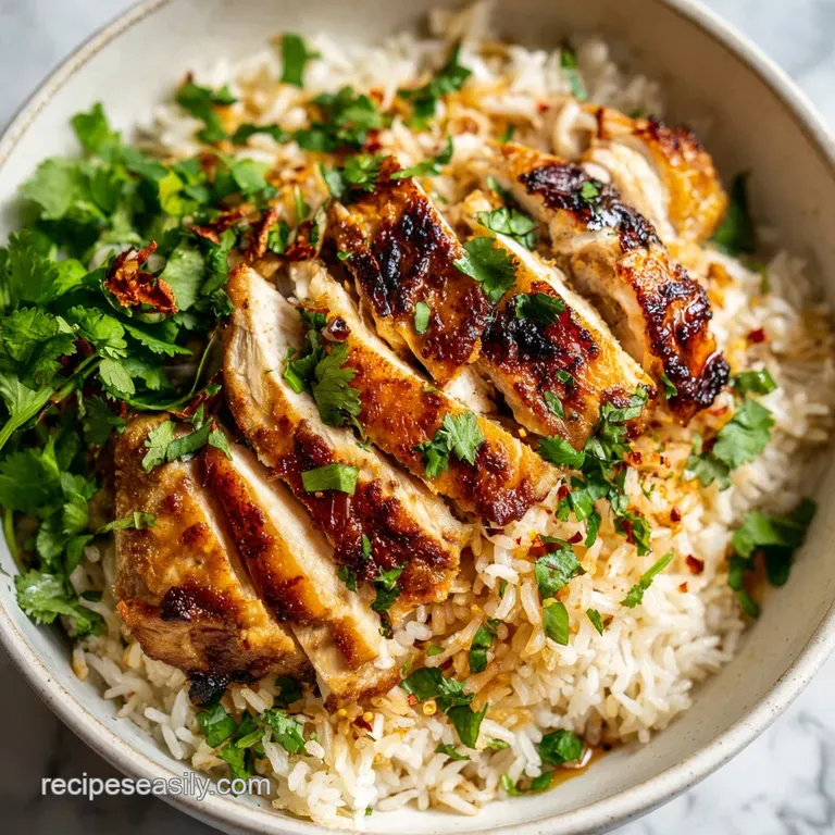 One Pot Chicken and Rice: Savory and Seared