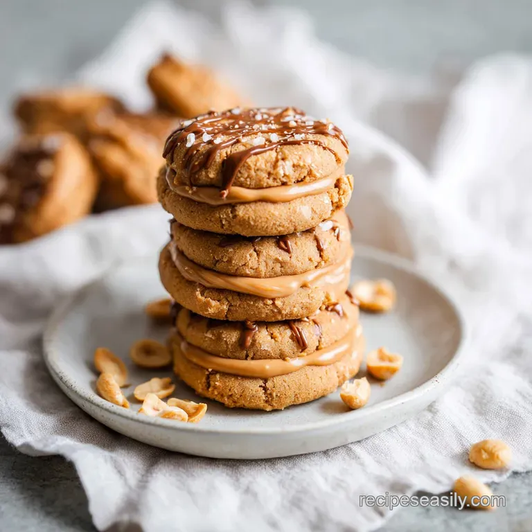 Peanut Butter Cookie with Sea Salt