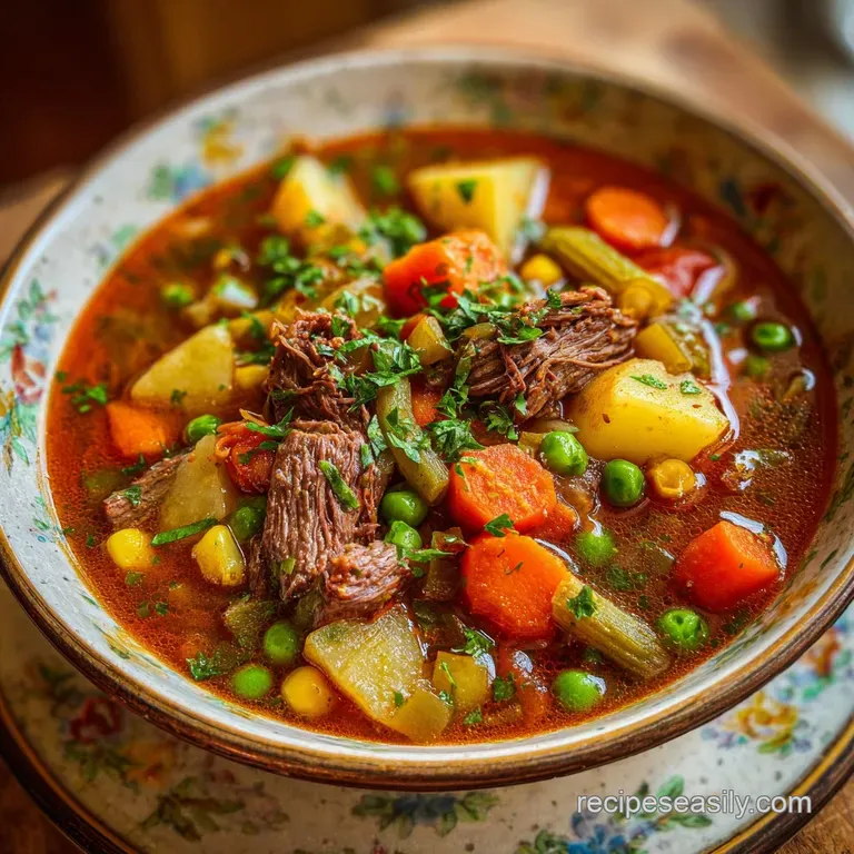 A generous scoop of shredded beef, glistening with sauce, served alongside fluffy mashed potatoes.