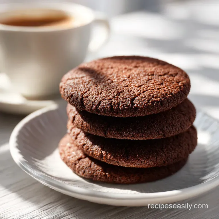 Soft Chocolate Sugar Cookies: Fudgy and Rich