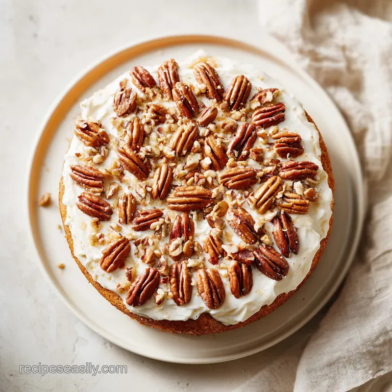 Southern Butter Pecan Cake: Moist and Velvety