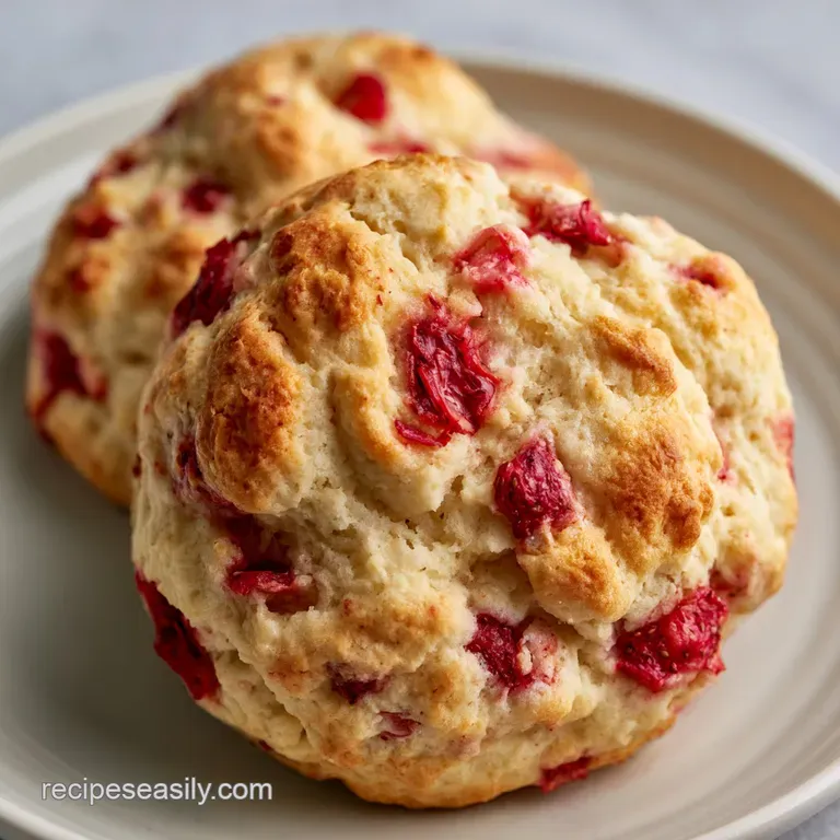 Strawberry Biscuits Recipe: Failure-Proof and Flaky