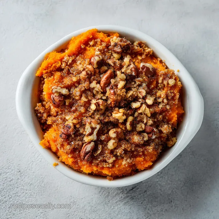 Sweet Potato Casserole with Canned Yams