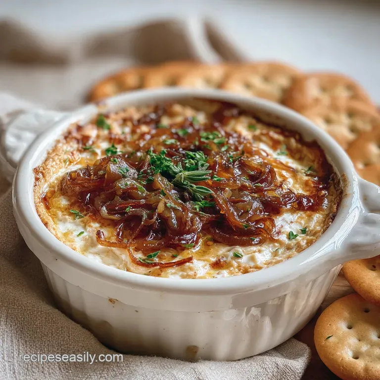 Caramelized Onion Dip Recipe