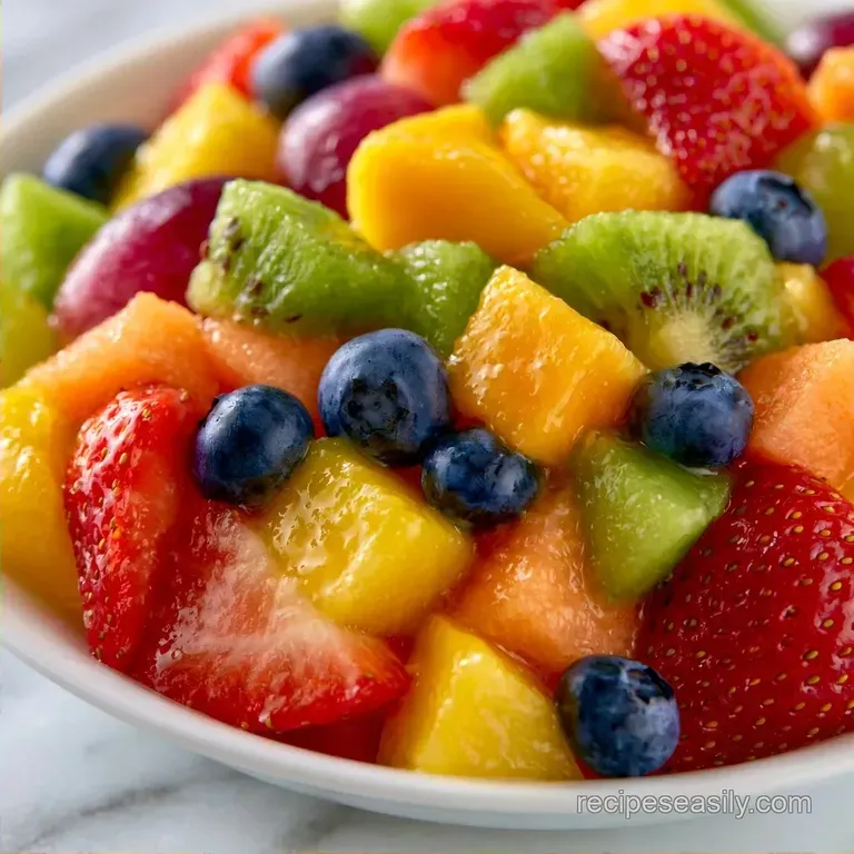 Toddler Fruit Salad Recipe in 15 Minutes