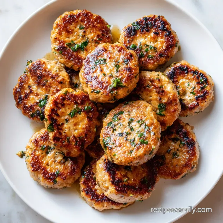 Turkey Breakfast Sausage Patties: Crispy and Savory